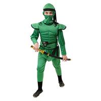 Ninja Kostuum Kind Groen - thumbnail