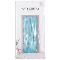 Feestgordijn Lichtblauw Backdrop Versiering - thumbnail