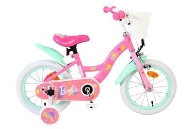 Barbie kinderfiets - meisjes - 14 inch - roze