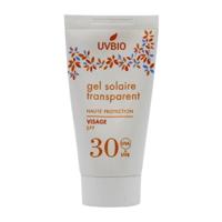 UVBIO Sunscreen face gel bio SPF30 30 Milliliter - thumbnail