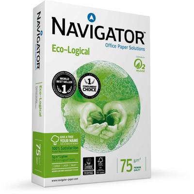 Navigator Eco-Logical printpapier ft A3, 75 g, pak van 500 vel Navigator Eco-Logical printpapier ft A3, 75 g, pak van 500 vel