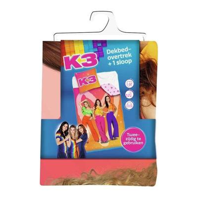 K3 1-persoons dekbedovertek - alle kleuren