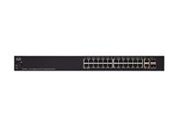Cisco SG250X-24 24-poorts netwerkschakelaar zwart - thumbnail