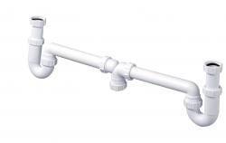 Wiesbaden Mcalpine 5535 Duplexsifon 6/4&apos;&apos;