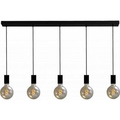 Urban Interiors hanglamp 'Bulby 5-lichts', kleur Zwart
