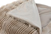 Deken Home ESPRIT Beige 220 x 240 x 1 cm - thumbnail