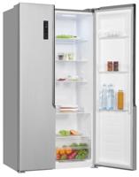 Exquisit SBS135-040F amerikaanse koelkast Vrijstaand 442 l F Roestvrijstaal - thumbnail