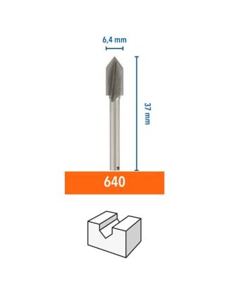 Dremel Frees (HSS) 6,4 mm (640) - 2615064032