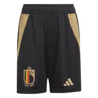België Broek Thuis Junior 2024-2026 - Maat 128 - Kleur: Zwart | Soccerfanshop - thumbnail