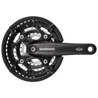 Shimano Crankstel 3 x 10 speed trekking fc-t521 met 175mm crankarm 44-32-24t octalink - zwart - thumbnail