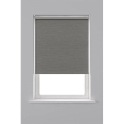 Rolgordijn Verduisterend Structuur - Grijs