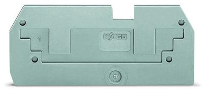 WAGO 283-357 Reduceer-afdekplaat Grijs 25 stuk(s)
