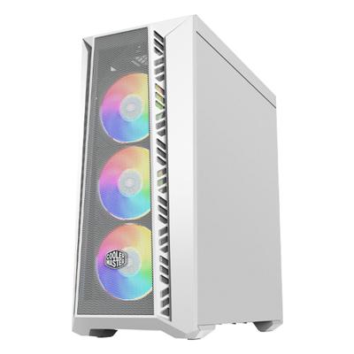 Cooler Master MB520-WGNN-S00 MasterBox 520 Mesh White, ATX, midi, Edge-to-edge transparent window