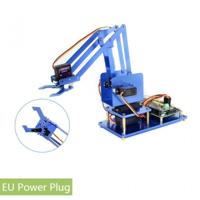 Waveshare 4-DOF metalen robot arm Kit voor framboos PI (Europa) Bluetooth/WiFi afstandsbediening EU-stekker - thumbnail