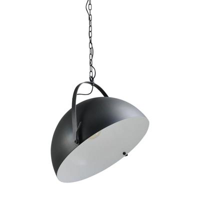 Masterlight Landelijke hanglampLarino 60 retro zwart met wit - 2200-30-06-B-K