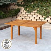 Verlengbare Tafel Aktive Acacia 200 x 74 x 100 cm - thumbnail