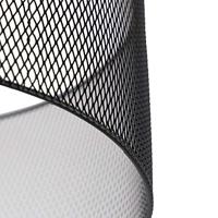 QAZQA Industriële plafondlamp zwart - Drum Mesh - thumbnail