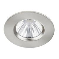 Trio Badkamer inbouwspotZagros met led rond grijs - 650710107 - thumbnail