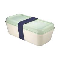 Rechthoekige lunchbox met deksel Milan Groen 750 ml Plastic - thumbnail