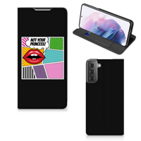 Samsung Galaxy S21 Plus Hippe | Standcase | Popart Princess - thumbnail