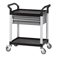 KS Tools 800.0030 Servicewagen Kunststof Kleur (specifiek): Zwart-zilver - thumbnail