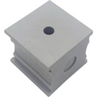 TRU COMPONENTS ELT 4 Kabeldoorvoering Gegroefd Klem-Ø (max.): 5 mm Elastomeer Grijs 1 stuk(s) - thumbnail