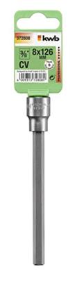 kwb 372808 Dop (zeskant) Dopsleutel-bitinzet 8 mm 1 stuks 3/8