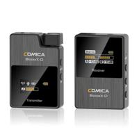 comica BoomX-D D1 draadloze microfoonset met 1 zender en ontvanger voor camera en smartphone - thumbnail