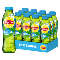Lipton ice tea green zero pet (12x 50cl) - thumbnail