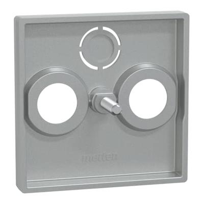 Merten 297560 Afdekking System M Aluminium 1 stuk(s)