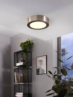Eglo Led plafondlampFueva 1 11w - 3000K - 17cm nikkel mat - 94523 - thumbnail