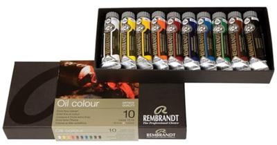 Rembrandt Olieverf Basisset - 10 x 15 ml Tubes