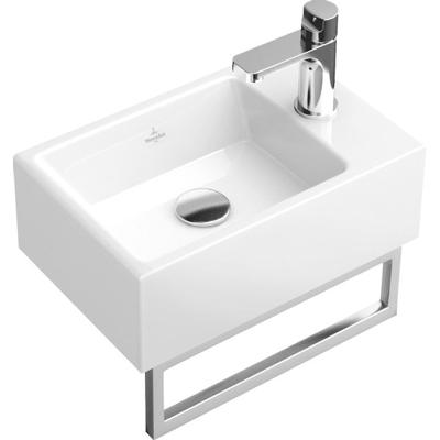 Villeroy en Boch Memento handdoekhouder inclusief bevestiging 34,5x10cm glans RVS 874934d7 Villeroy en Boch Memento handdoekhouder inclusief bevestiging 34,5x10cm glans RVS 874934d7