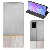 Samsung Galaxy S20 Plus Book | Wallet Case | Wood Concrete - thumbnail