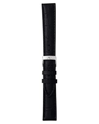 Morellato Bolle Croco Horlogeband Zwart 20 mm