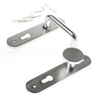 Knop-/krukgarn.alum.D-model F1 afger.PC72 LS - thumbnail