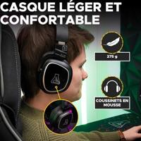 Cuffie da gioco cablate - THE G-LAB - KORP BARIUM - Nere - thumbnail