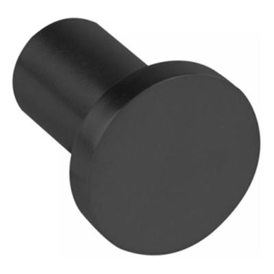 Handdoekhaak Tres Max Rond Mat Zwart