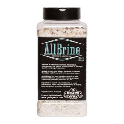 Grate goods Allbrine nr.1 strooibus 800 gram