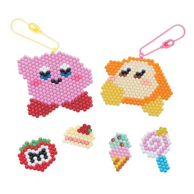 Sleutelhangerset - AQUABEADS - Kirby - Diverse gekleurde kralen - Geschikt voor kinderen vanaf 4 jaar