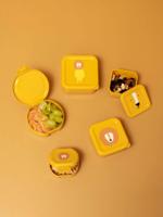 TRIXIE lunchbox met clip geel - thumbnail