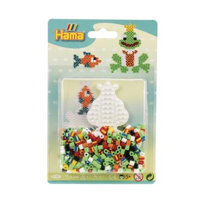 Hama strijkkralen kikker en vis set 350 stuks