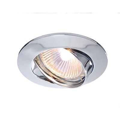 Deko Light Einbauring 68 GU5.3 449201 Plafondinbouwring LED, Halogeen GU5.3, MR16 35 W Zilver