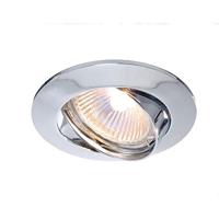 Deko Light Einbauring 68 GU5.3 449201 Plafondinbouwring LED, Halogeen GU5.3, MR16 35 W Zilver - thumbnail