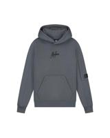 Malelions Hoodie cargo - Donker grijs - thumbnail