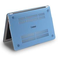 Lunso MacBook Air 13 inch M1 (2020) cover hoes - case - Sand Light Blue - thumbnail