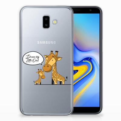 Samsung Galaxy J6 Plus (2018) Telefoonhoesje met Naam Giraffe Samsung Galaxy J6 Plus (2018) Telefoonhoesje met Naam Giraffe