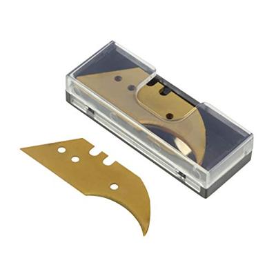 Wolfcraft Professionele sikkelmessen | TiN-coating | + box | 5 stuks - 4174000 Wolfcraft Professionele sikkelmessen | TiN-coating | + box | 5 stuks - 4174000