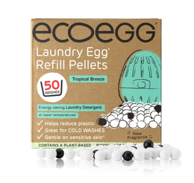 Ecoegg Navulling wasbal - tropical breeze - 50 wasjes