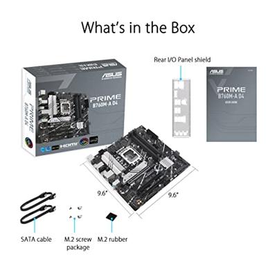 Moederbord Intel ASUS PRIME B760M-A D4-CSM - thumbnail